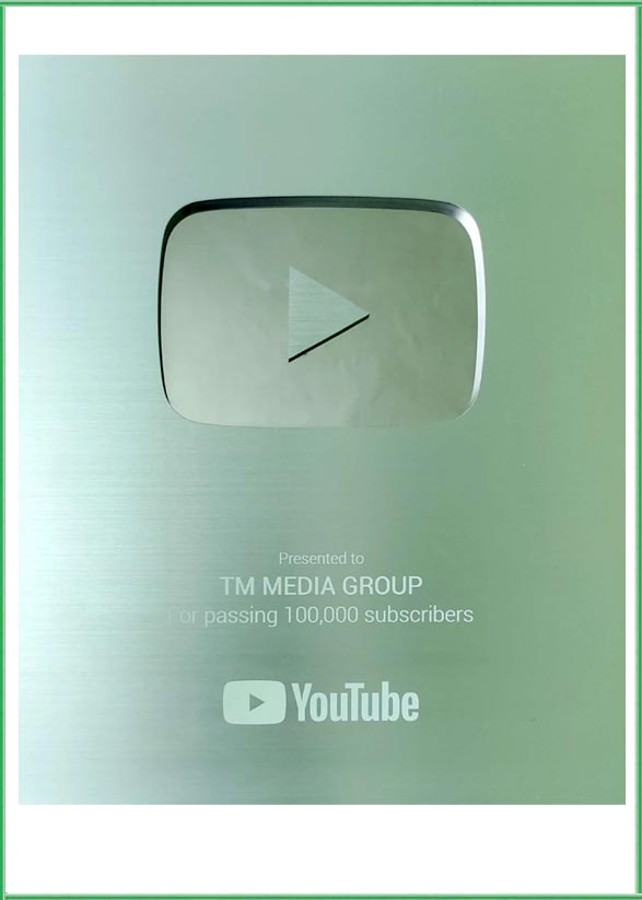 YouTube Play Button TM Media Group